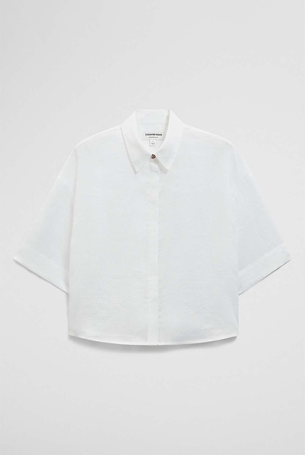 Short Sleeve Linen Shirt