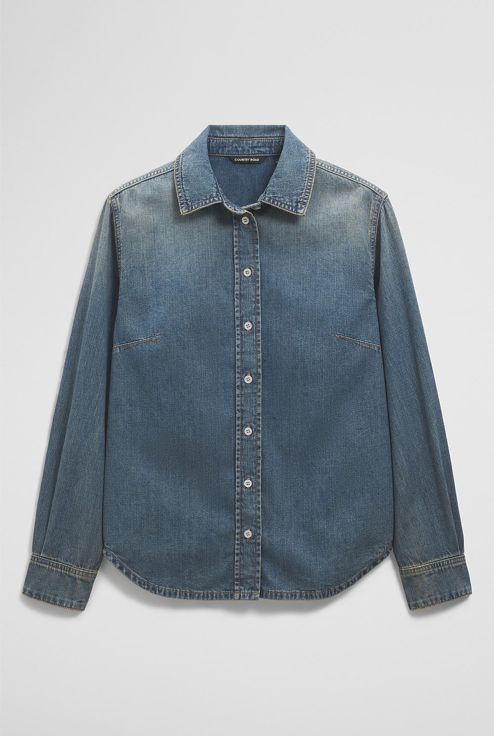Slim Denim Shirt