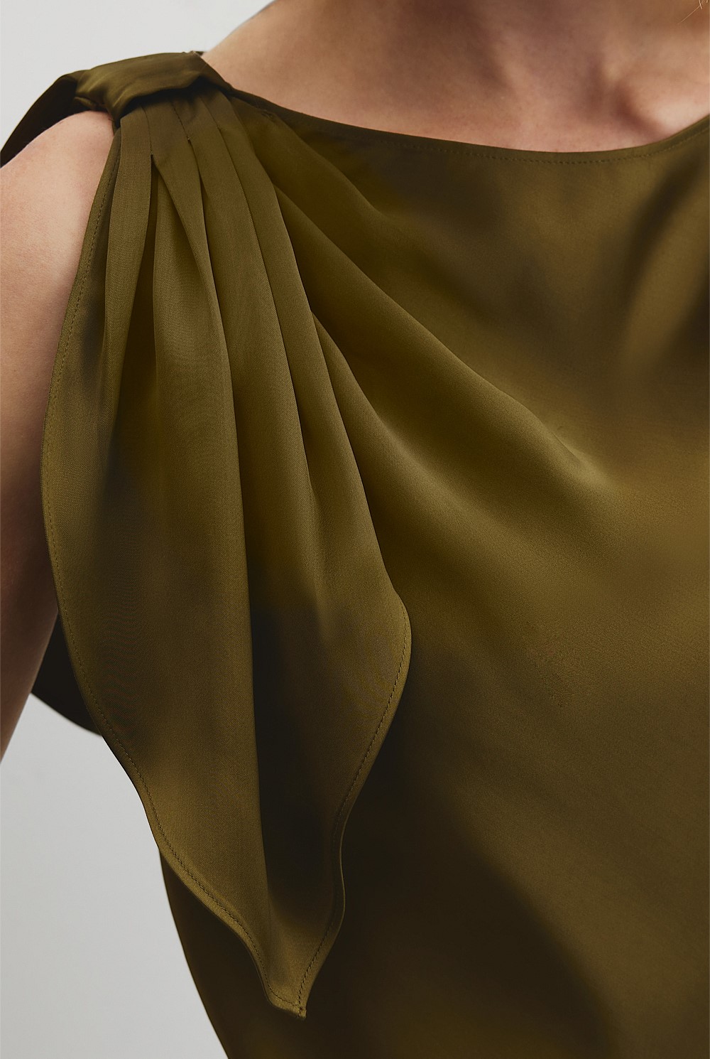 Tie Shoulder Top