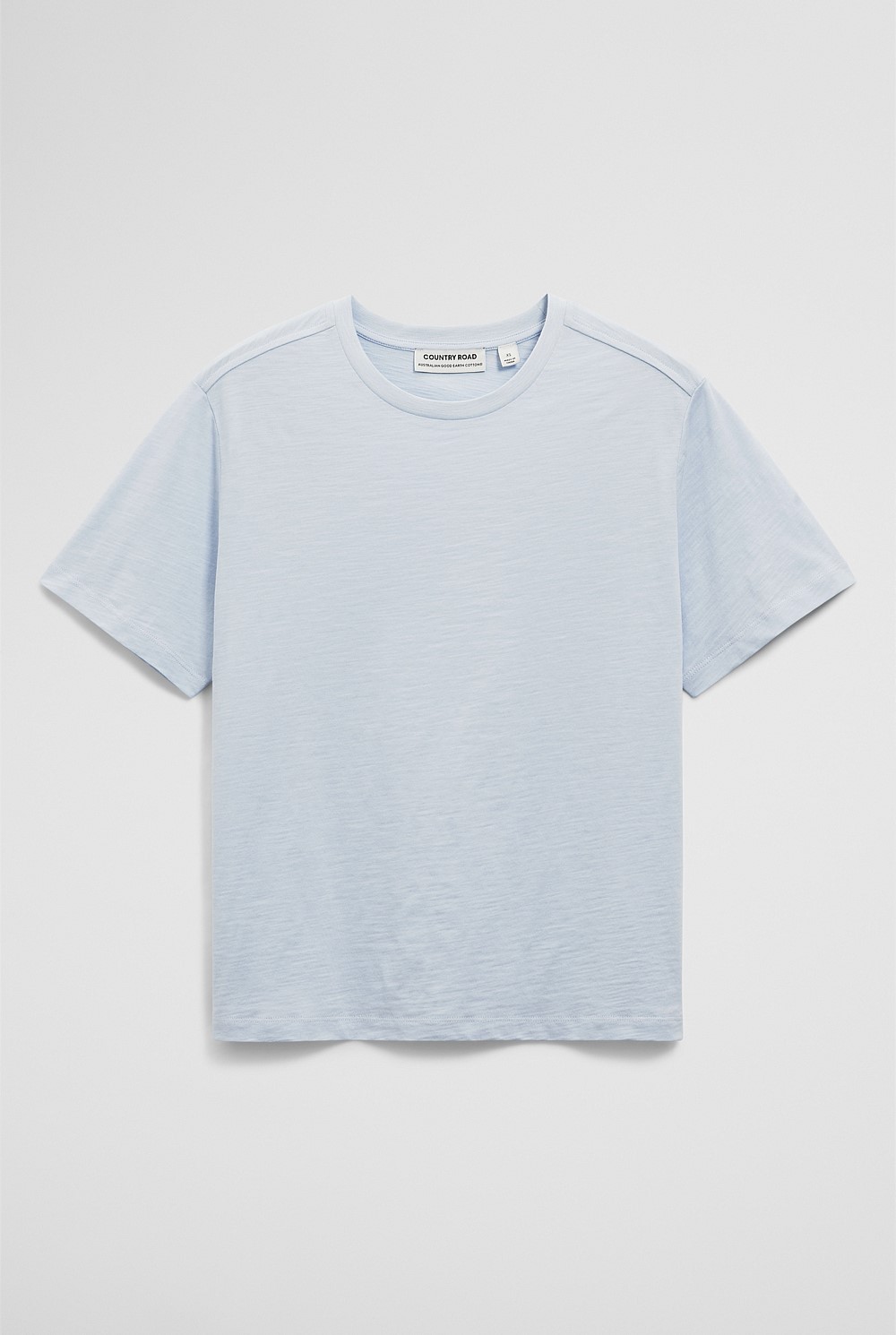 Textured Short Sleeve Slub T-Shirt