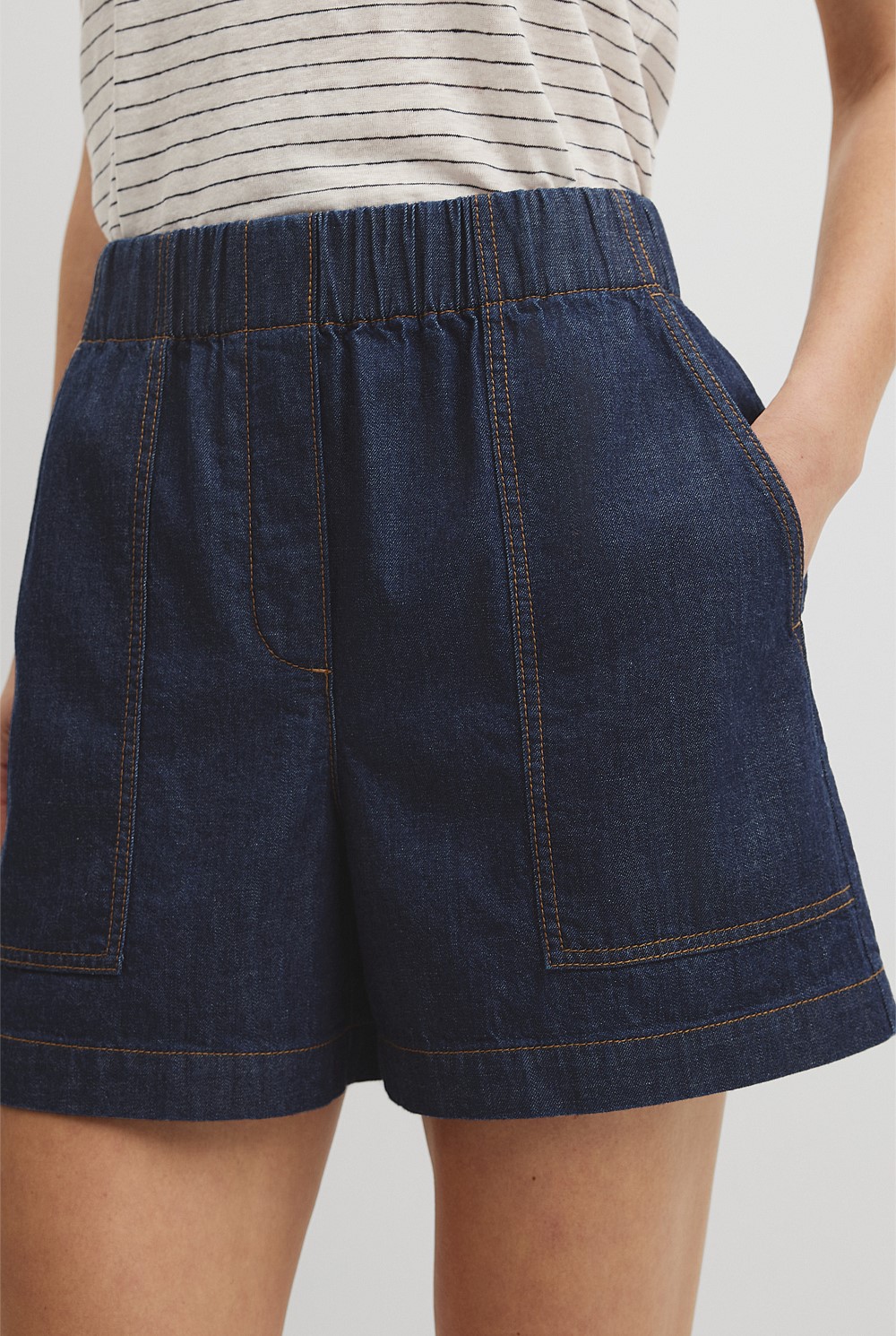 Soft Denim Short