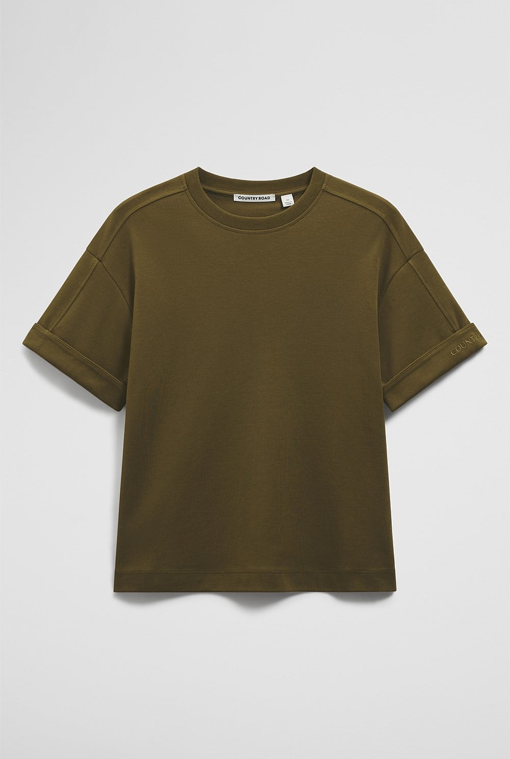 Cuff Sleeve T-Shirt