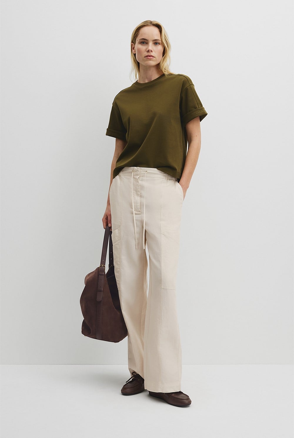 Cuff Sleeve T-Shirt