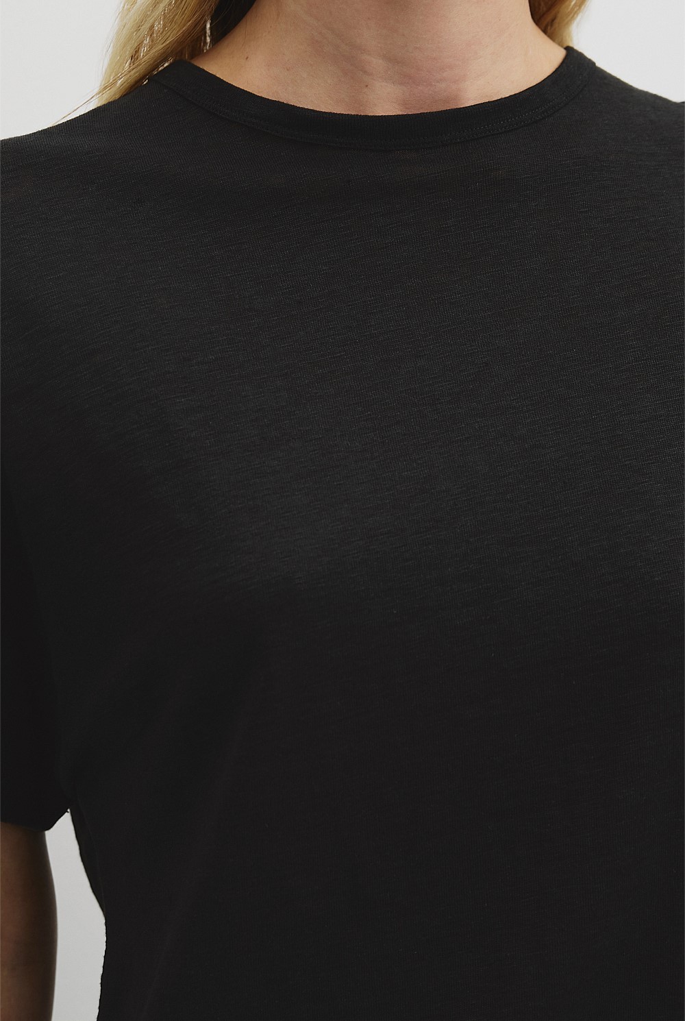 Linen Dolman T-Shirt