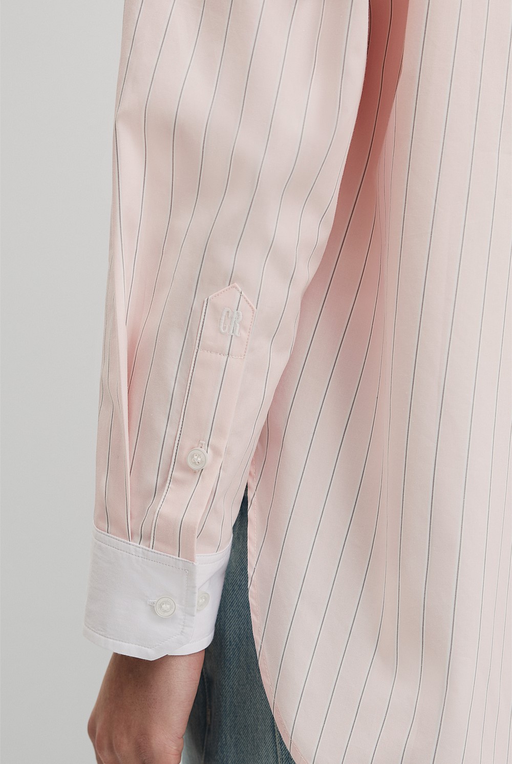 Stripe Poplin Shirt