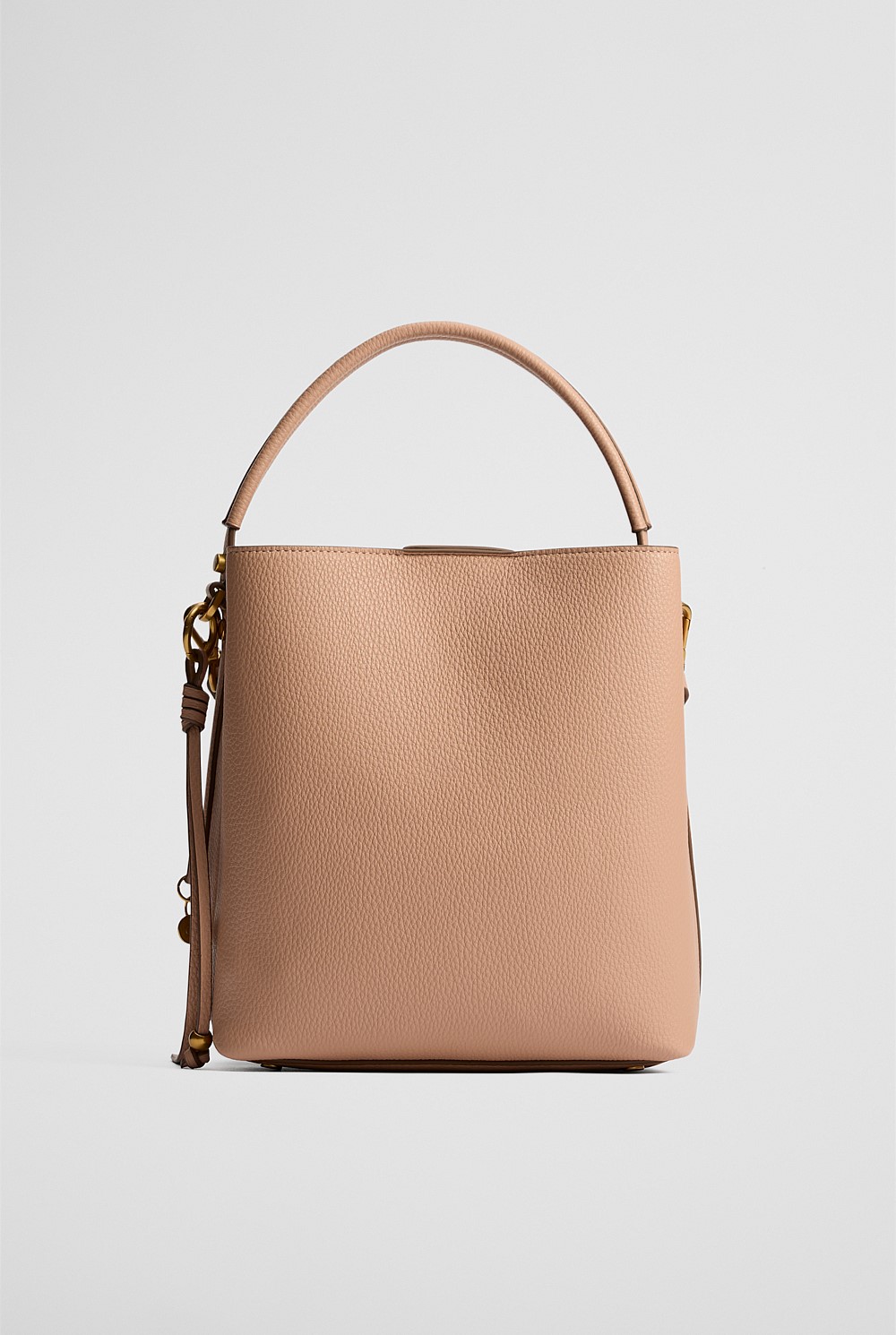 Spliced Bucket Bag