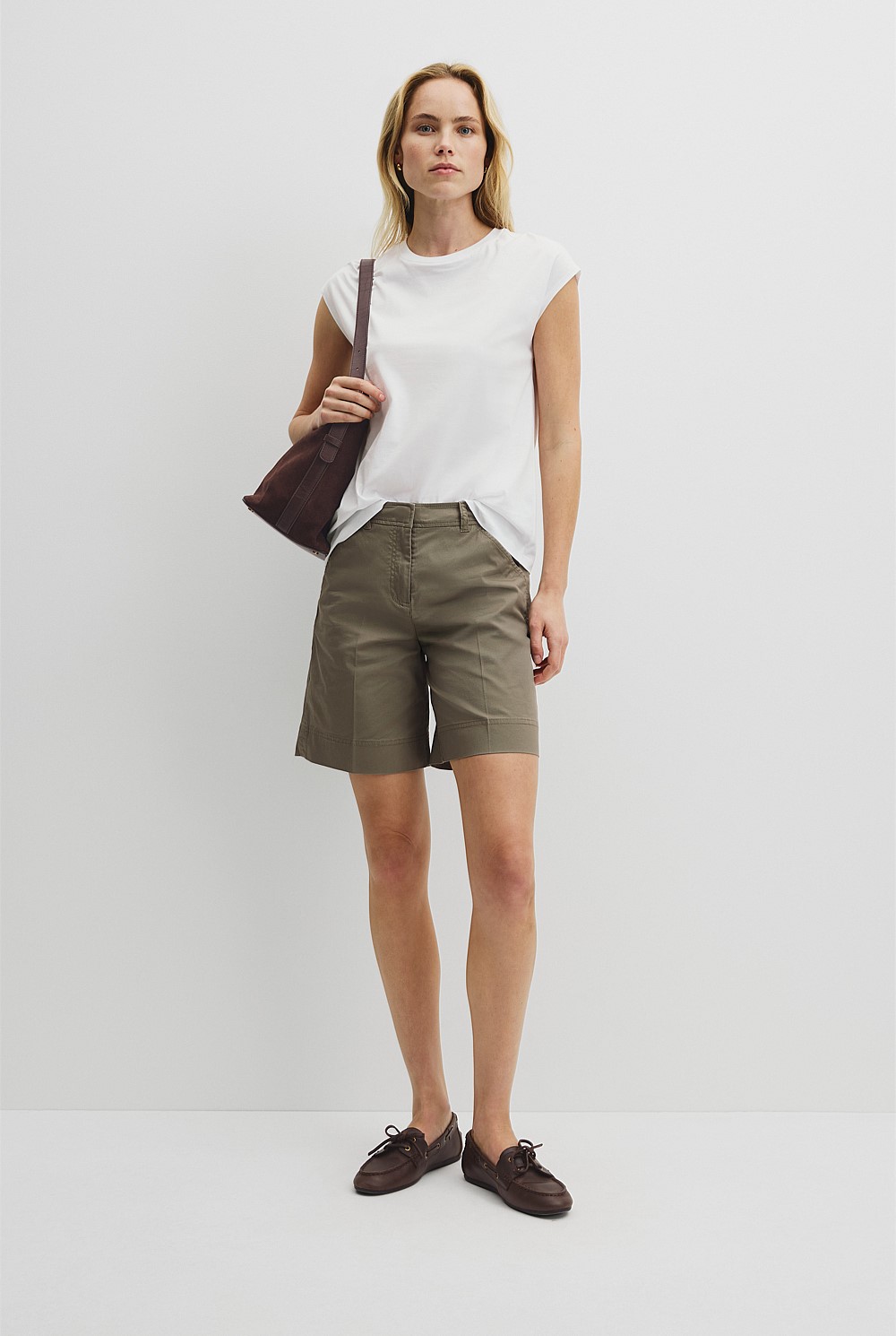 Australian Cotton Relaxed Crew Tank