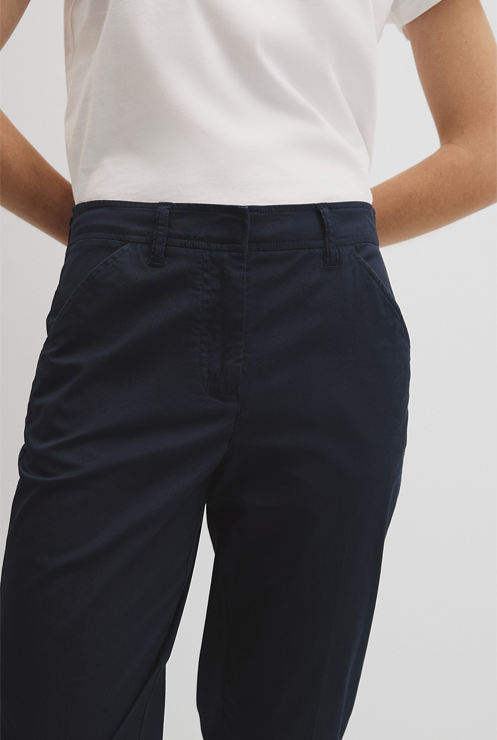 Australian Cotton Essential Twill Pant