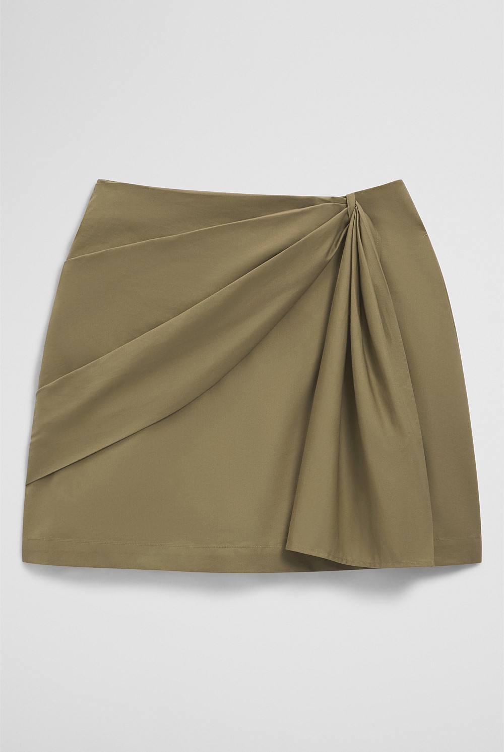 Bow Drape Skirt