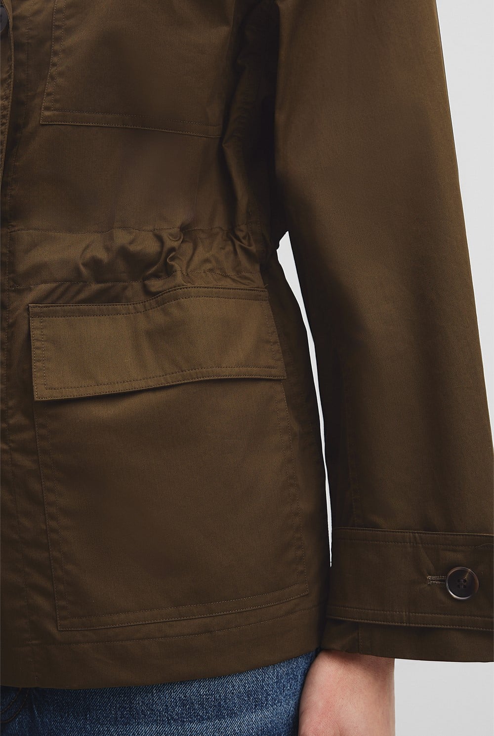 Cinched Utility Jacket