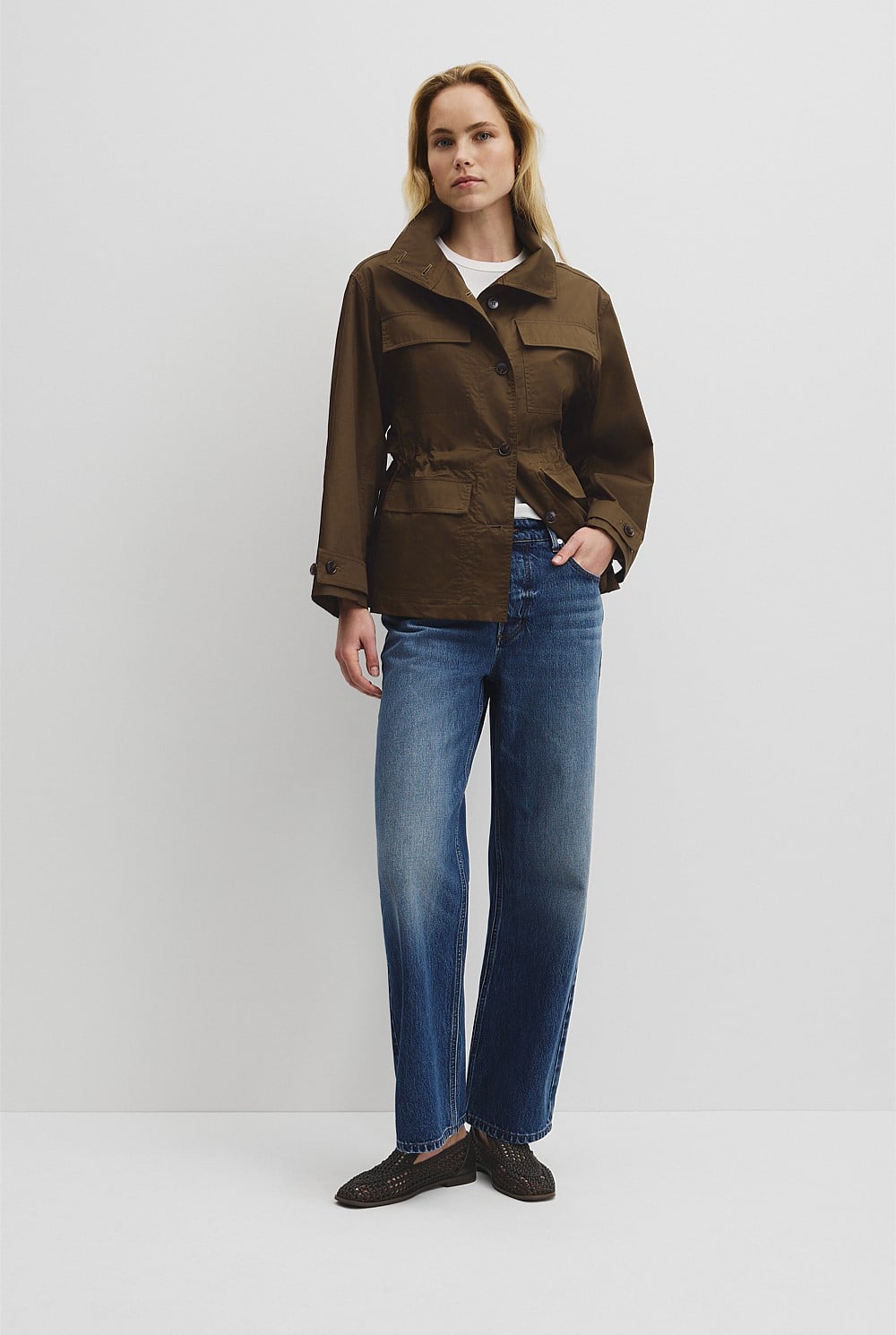 Cinched Utility Jacket