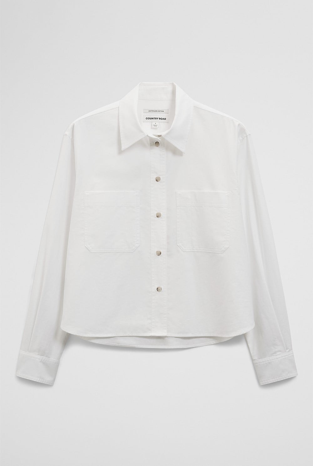Crop Pocket Shirt