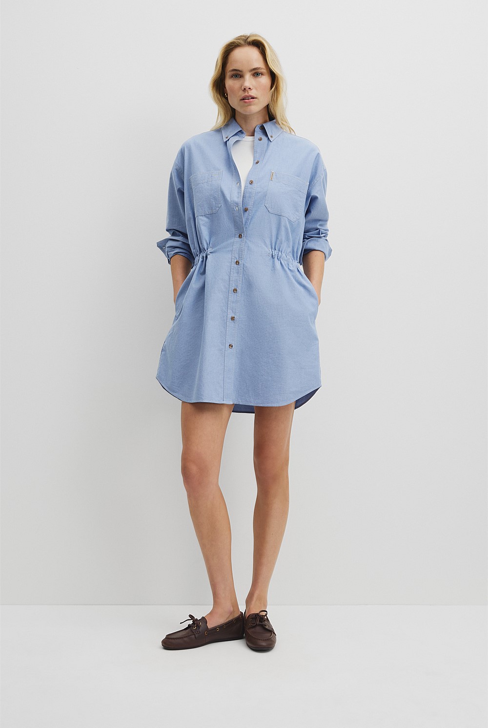 Oxford Workwear Shirt Dress