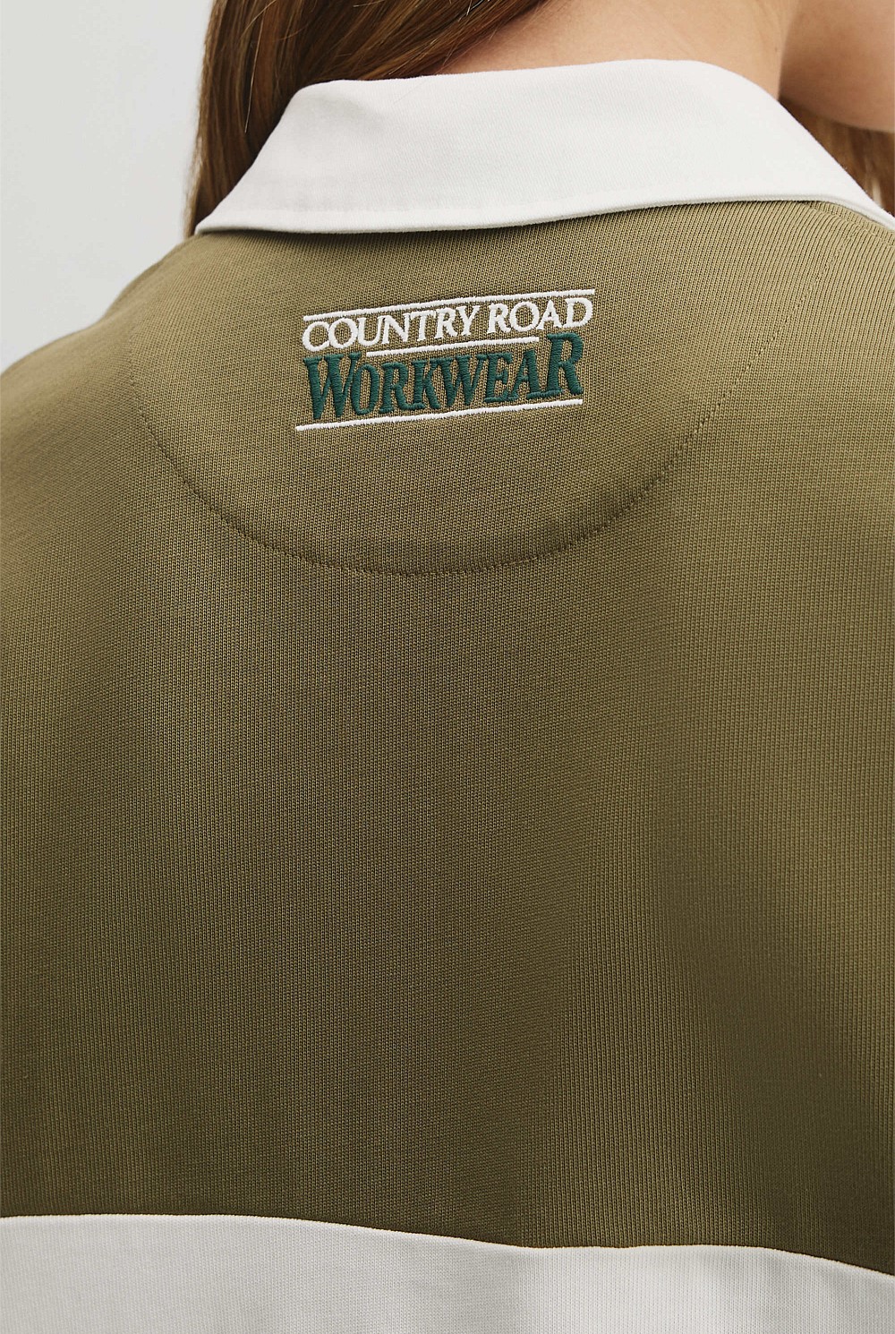 Australian Cotton Short Sleeve Workwear Block Rugby Polo