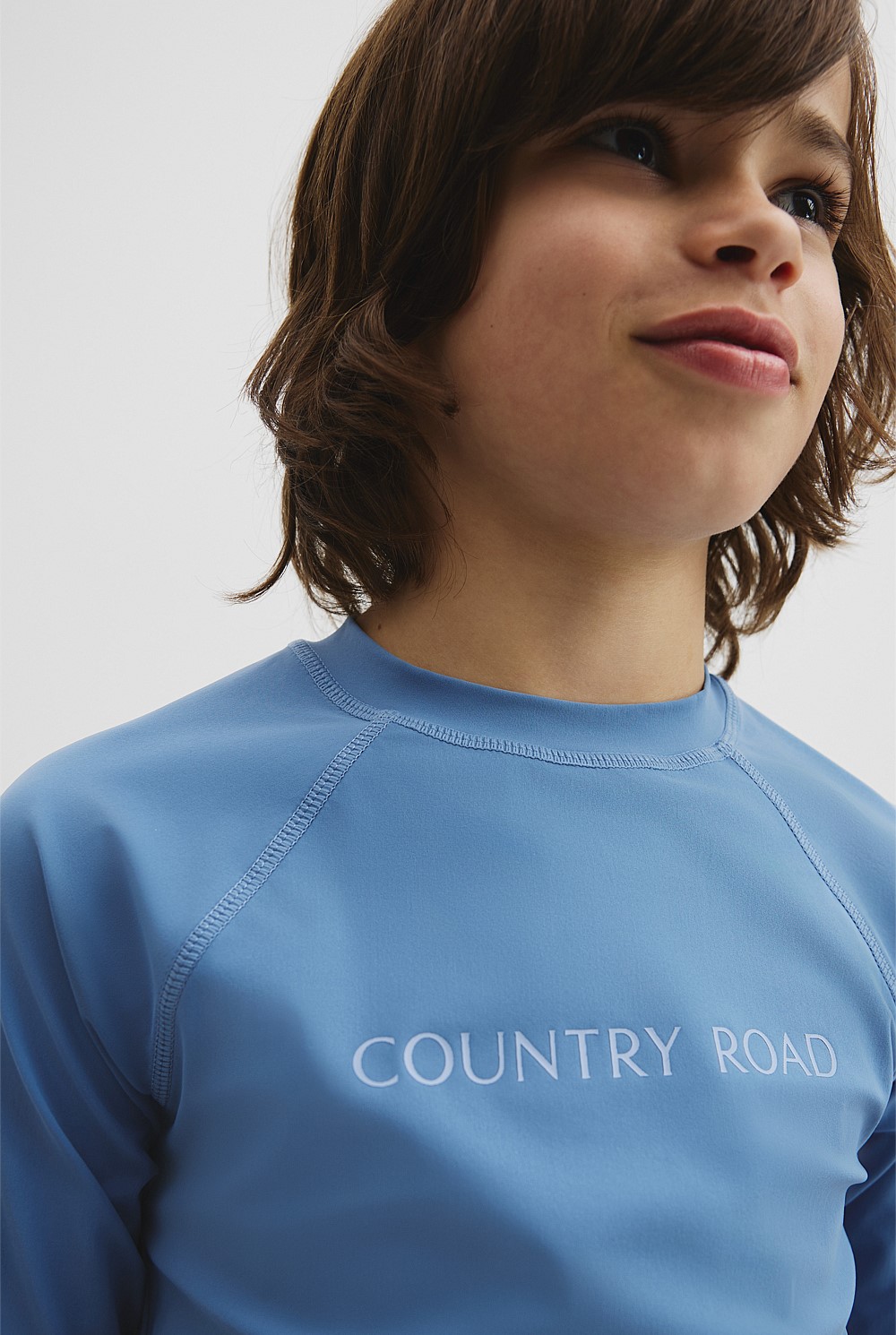 Teen Short Sleeve Logo Rash Vest