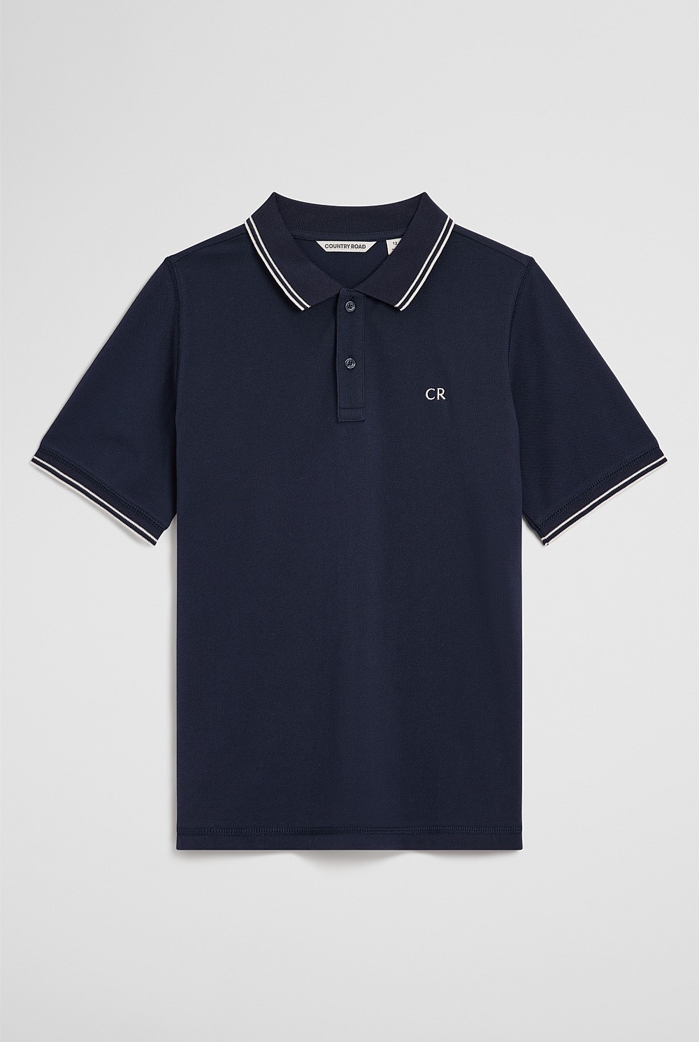 Short Sleeve Logo Polo
