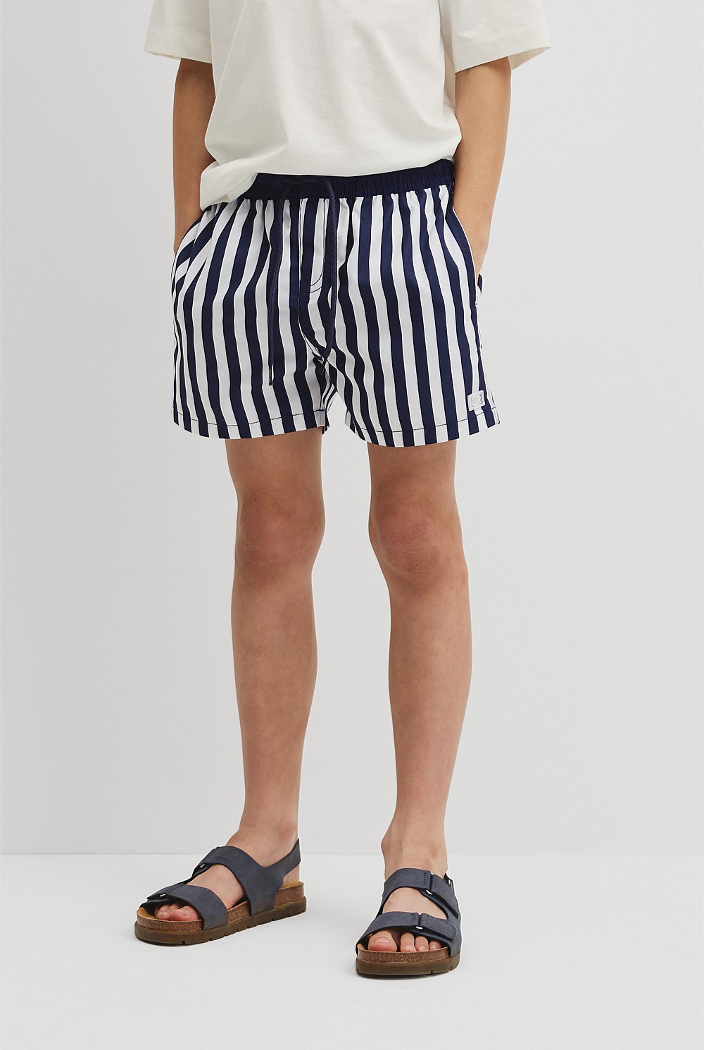Teen Stripe Board Short