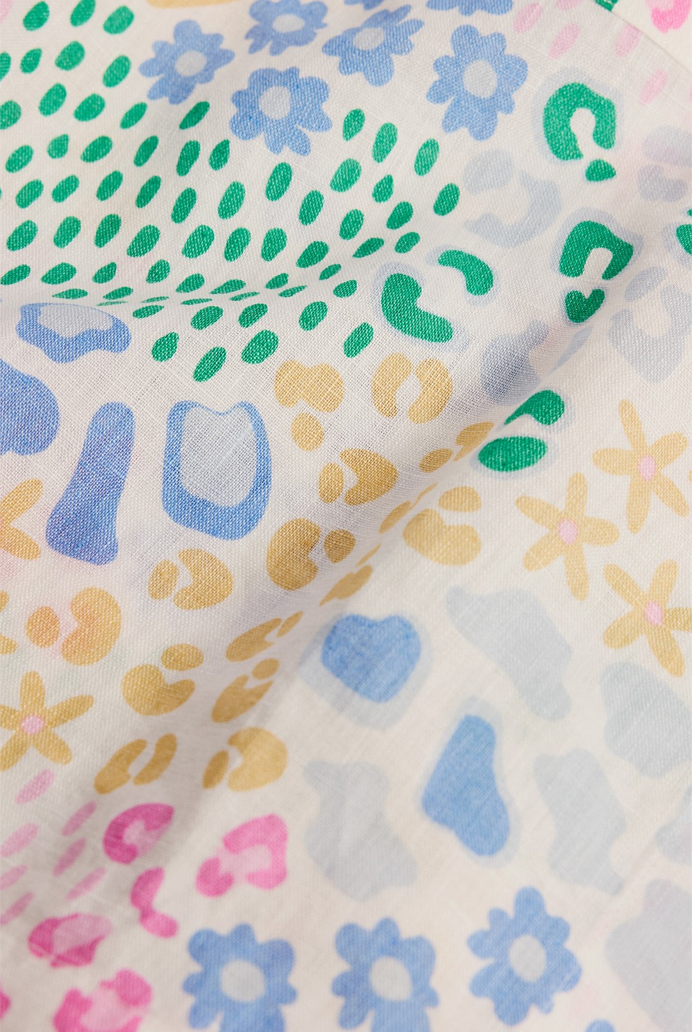 Teen Print Wrap Skort