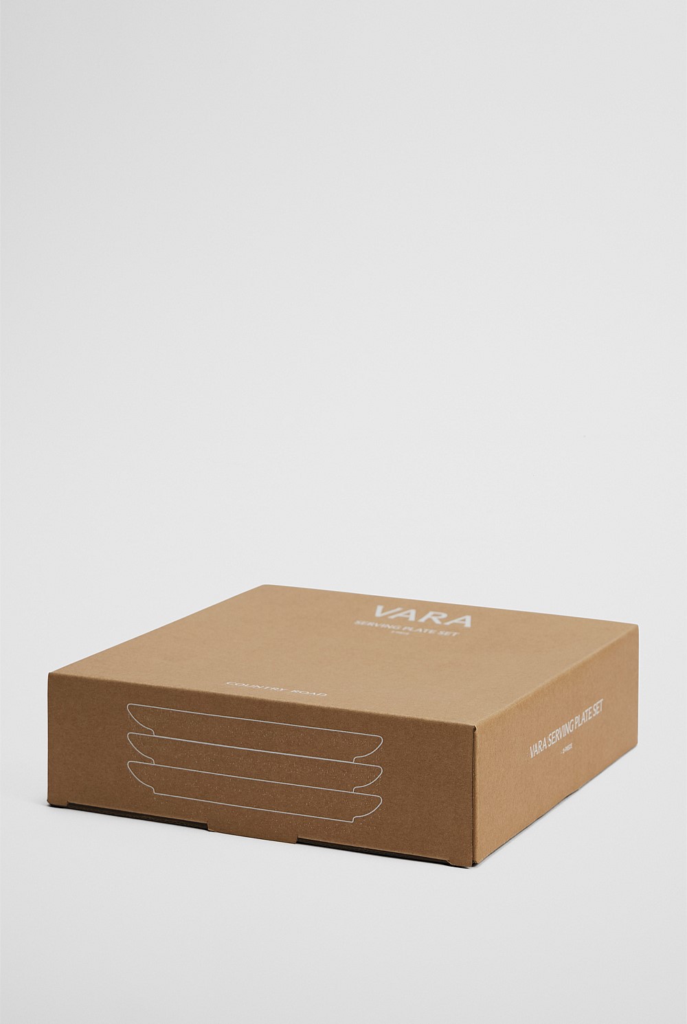 Vara Serve Plate Set Of 3