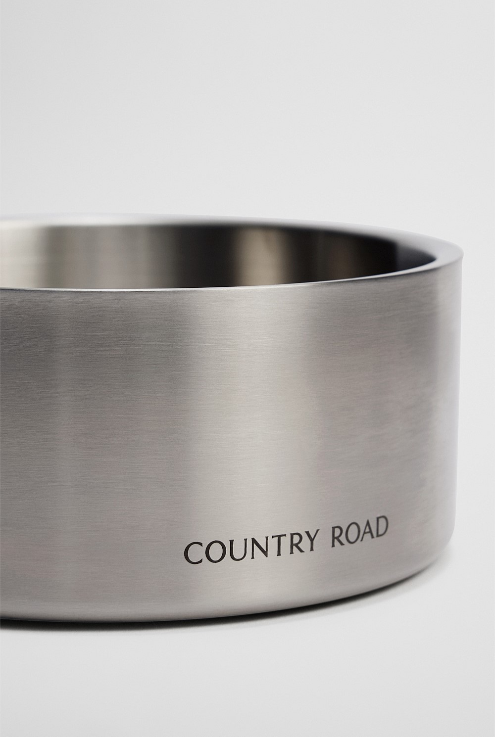 Axel Large Metallic Pet Bowl