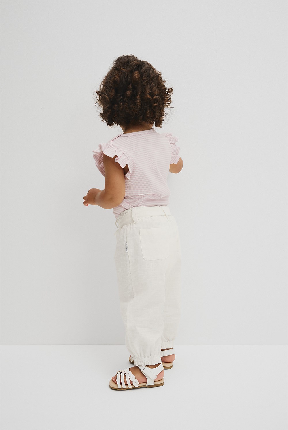 Woven Cuff Pant