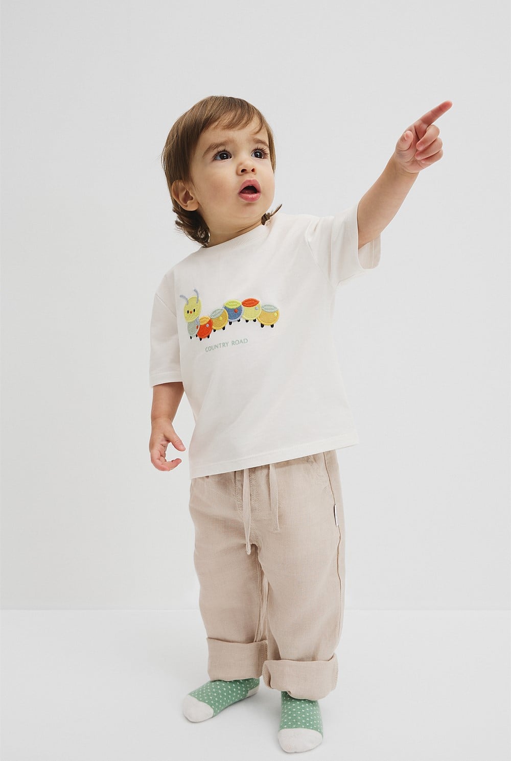 Short Sleeve Relaxed Caterpillar T-Shirt