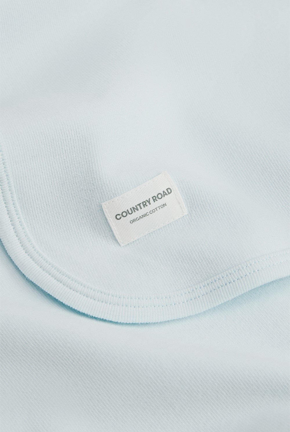 Organically Grown Cotton Rib Swaddle