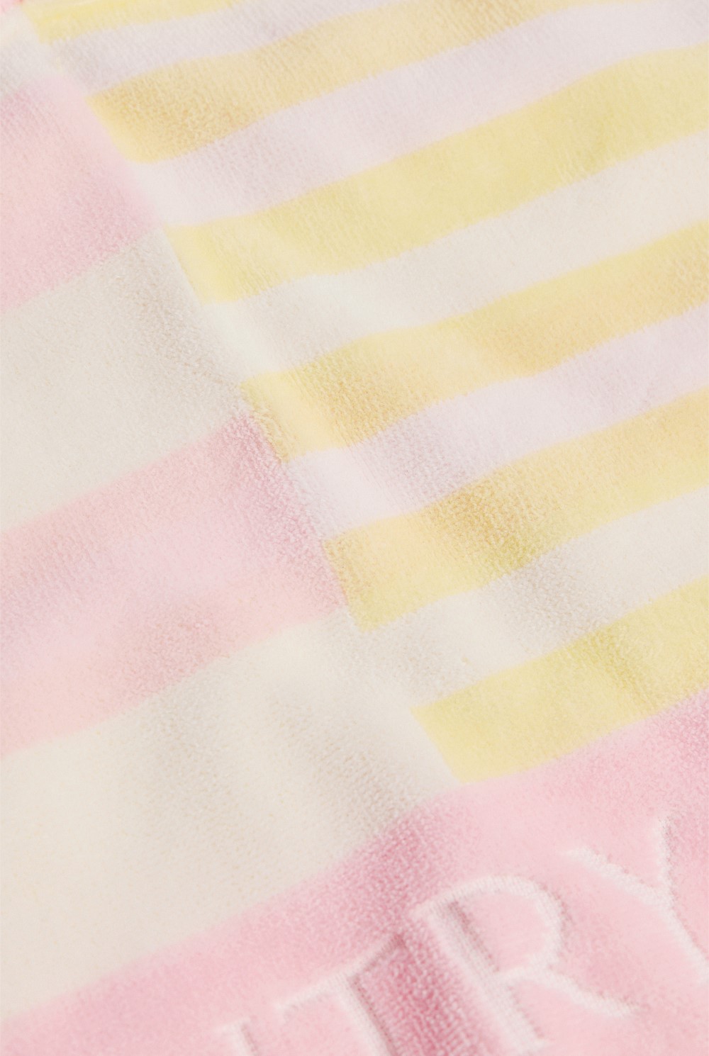 Stripe Swim Poncho