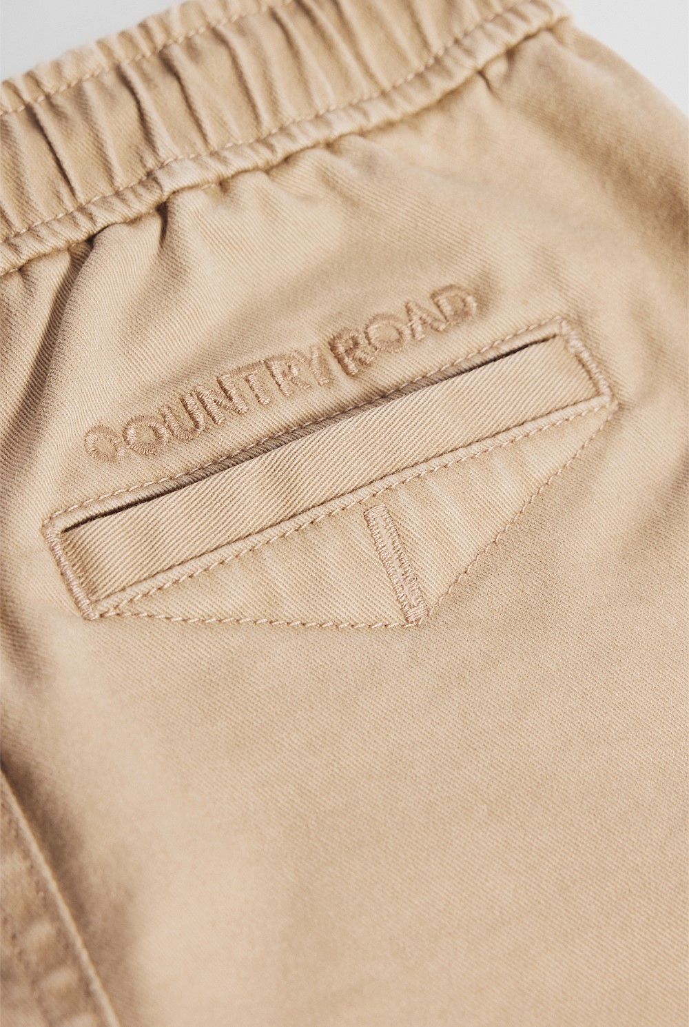 Pull On Twill Pant