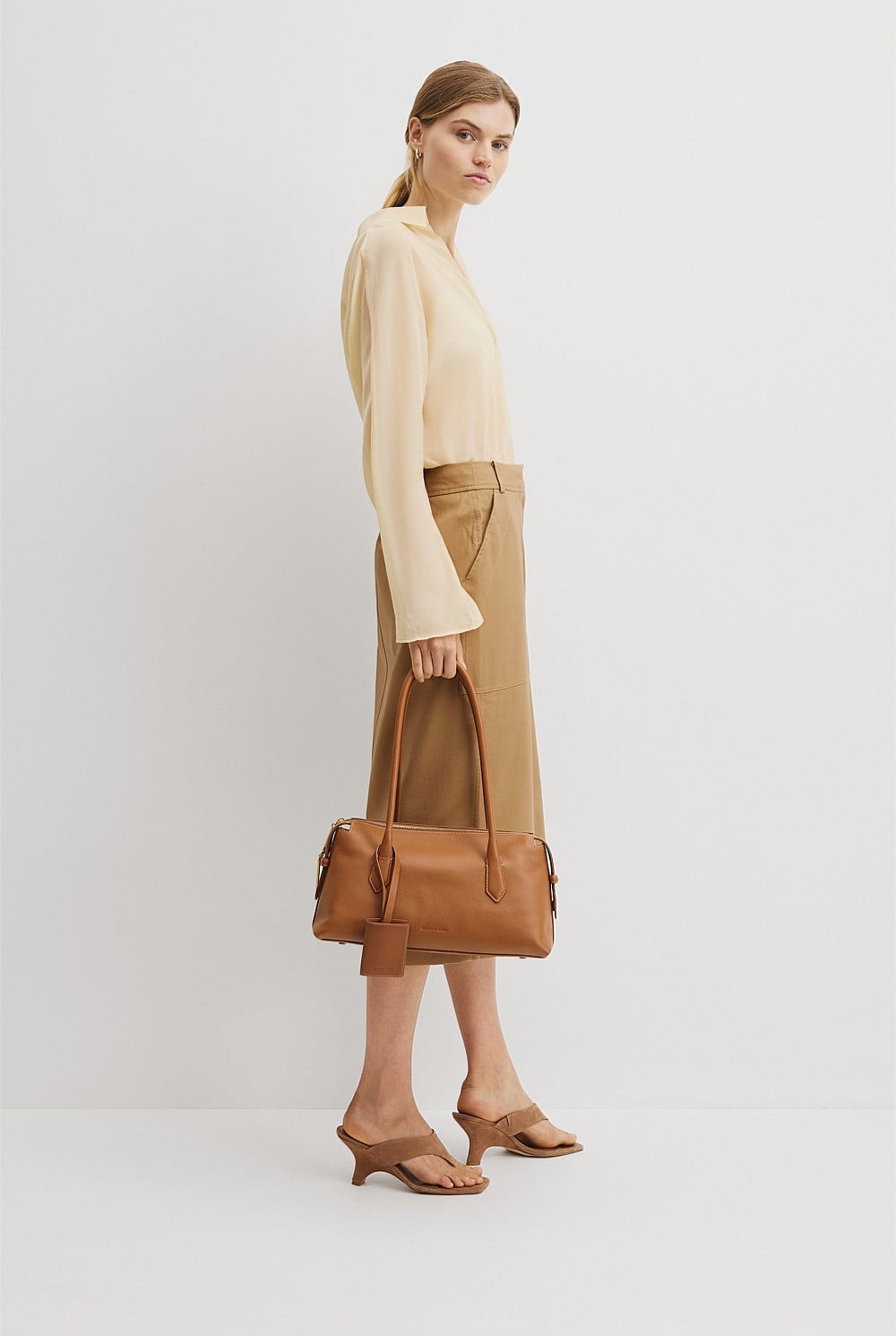 Billie Leather Shoulder Bag