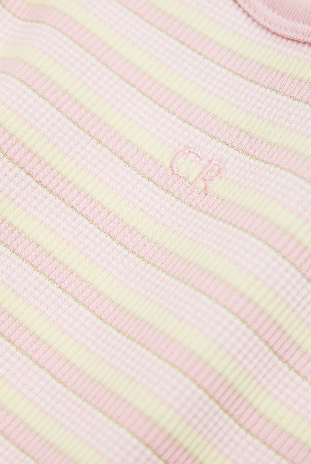 Organically Grown Cotton Blend Sleeveless Rib Bodysuit