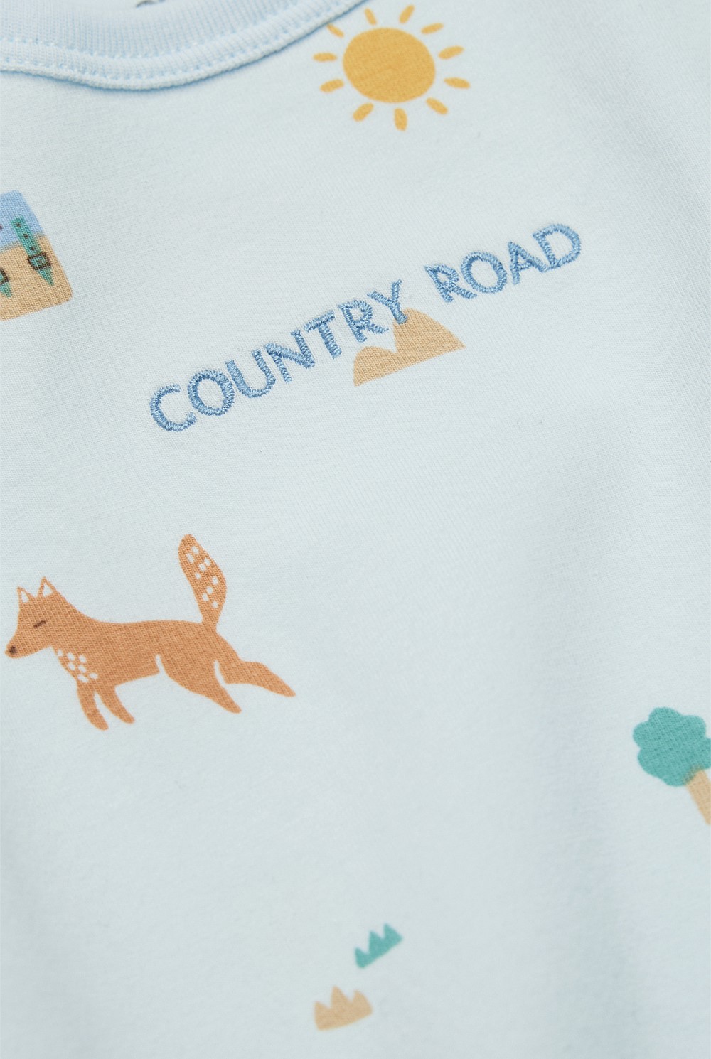 Jersey Print Bodysuit