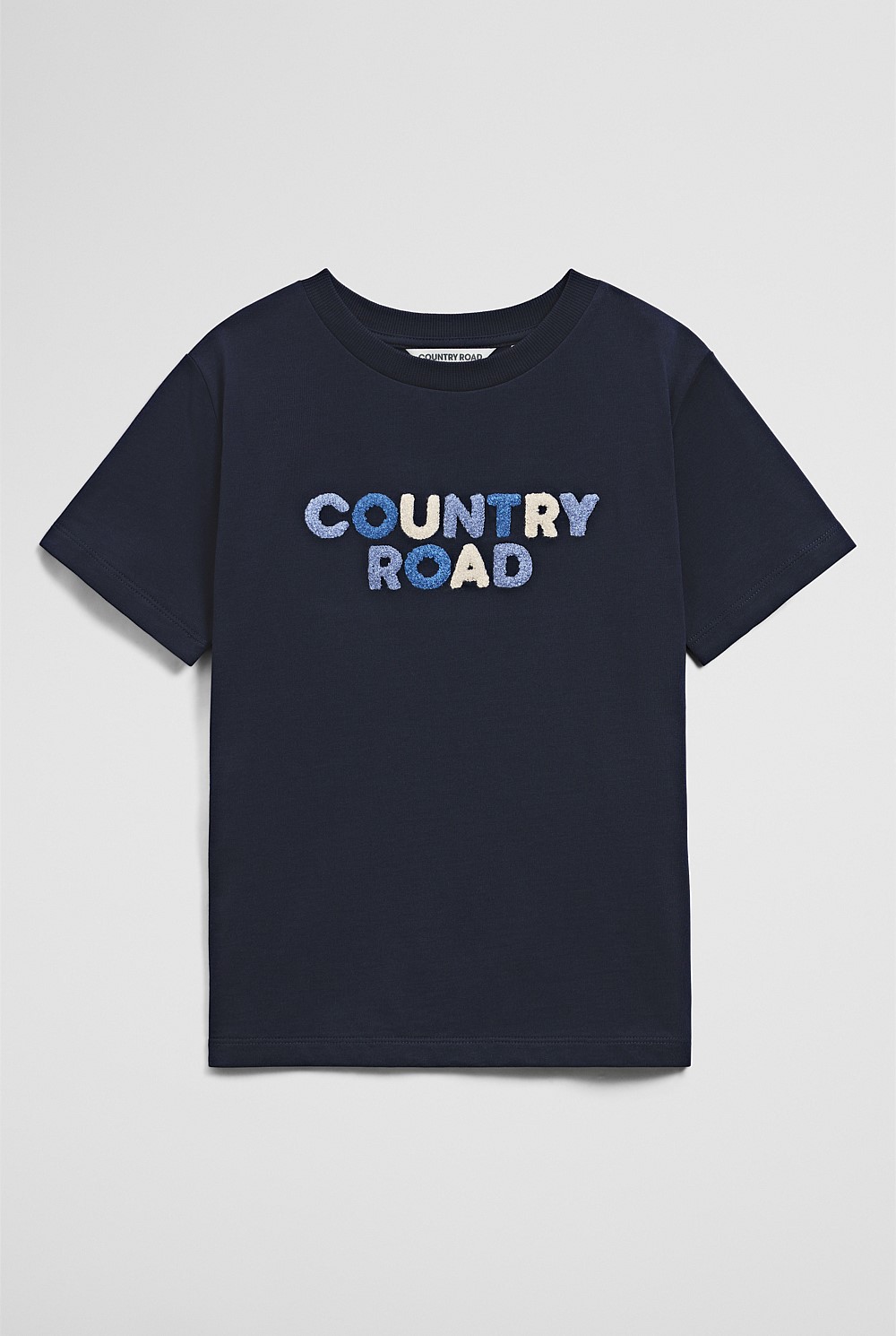 Australian Cotton Short Sleeve Boucle T-Shirt