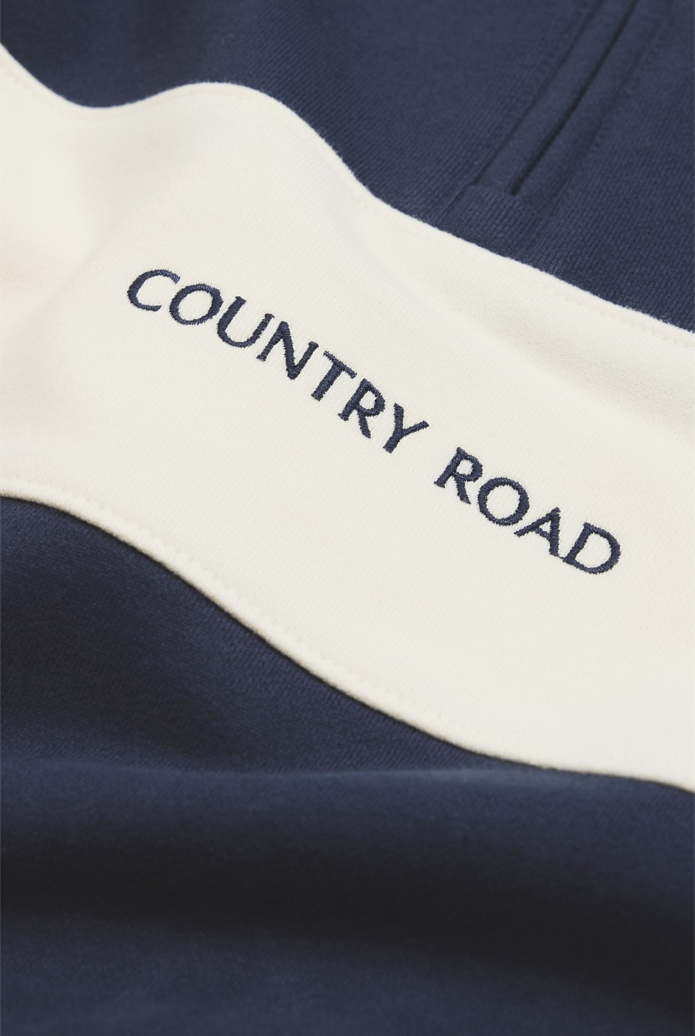Panelled 1/4 Zip Sweat
