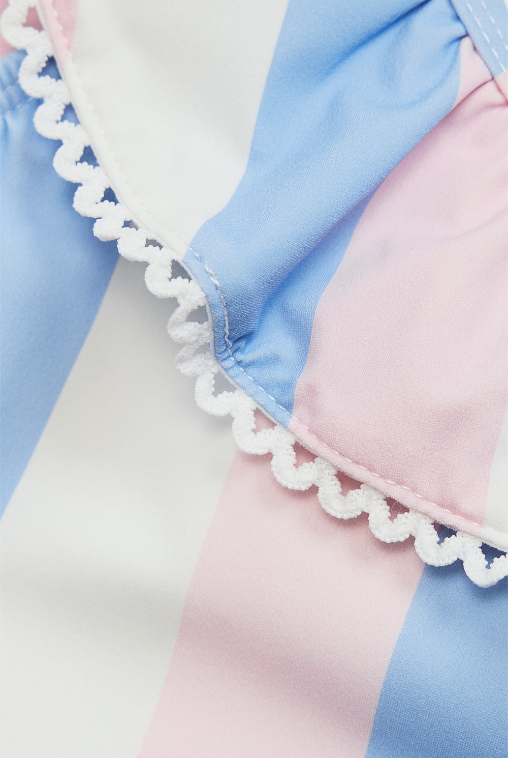 Sleeveless Frill Swimsuit