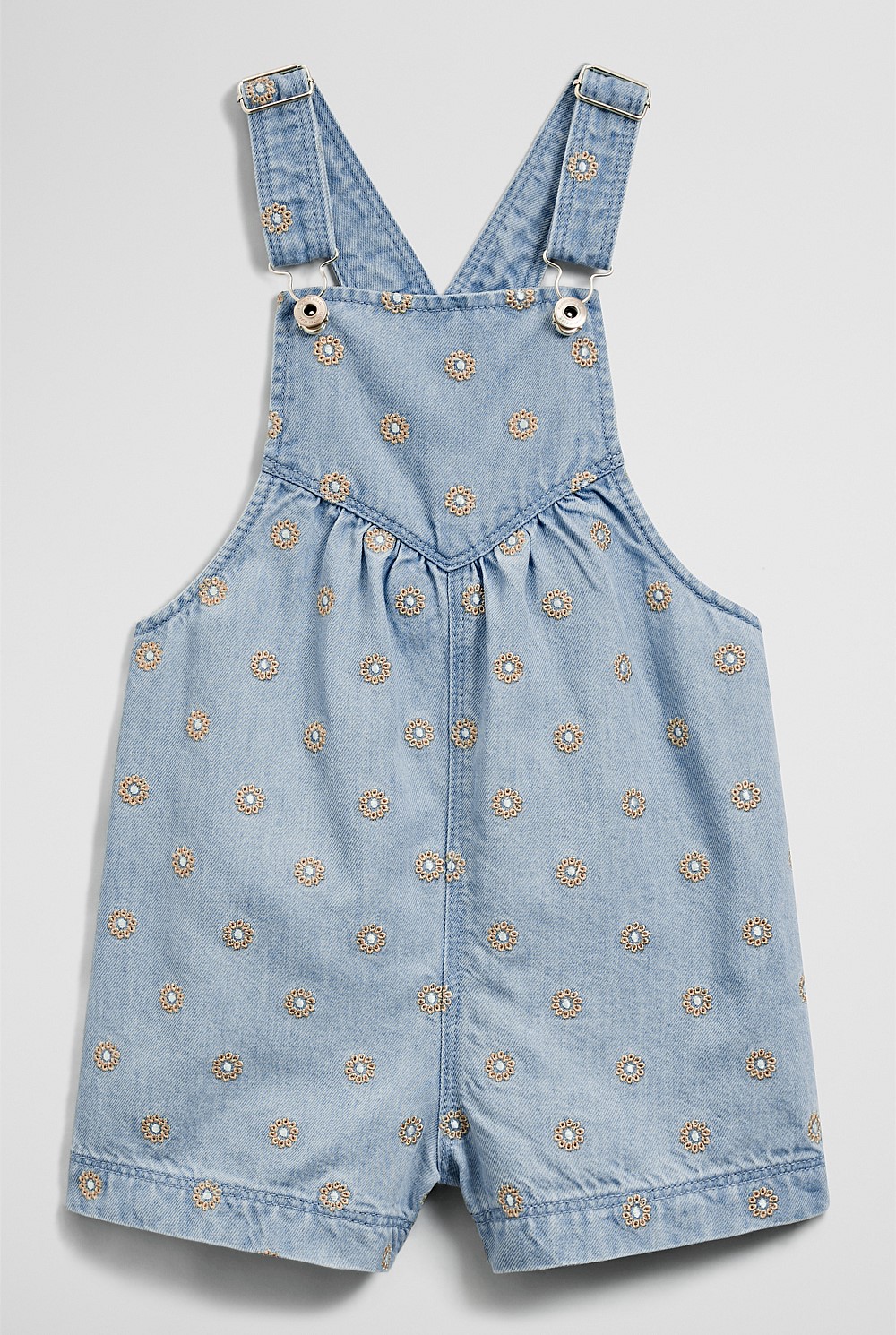 Embroidered Lyocell Overall