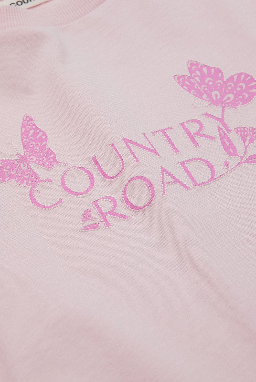 Short Sleeve Butterfly T-Shirt