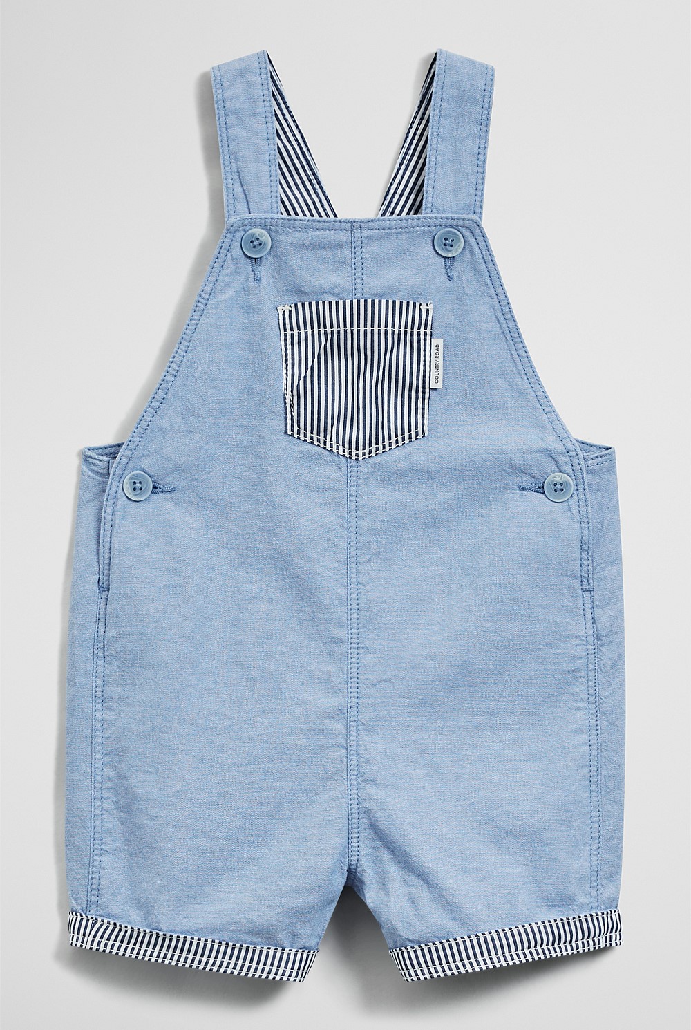 Chambray Overalls