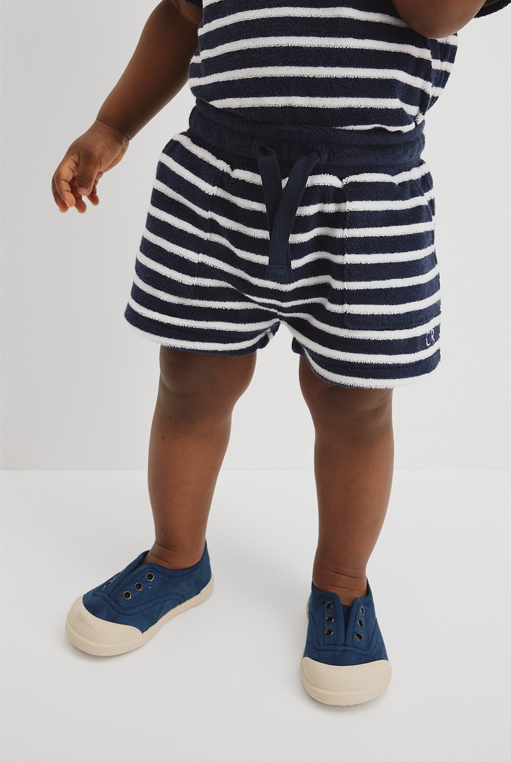 Stripe Terry Short