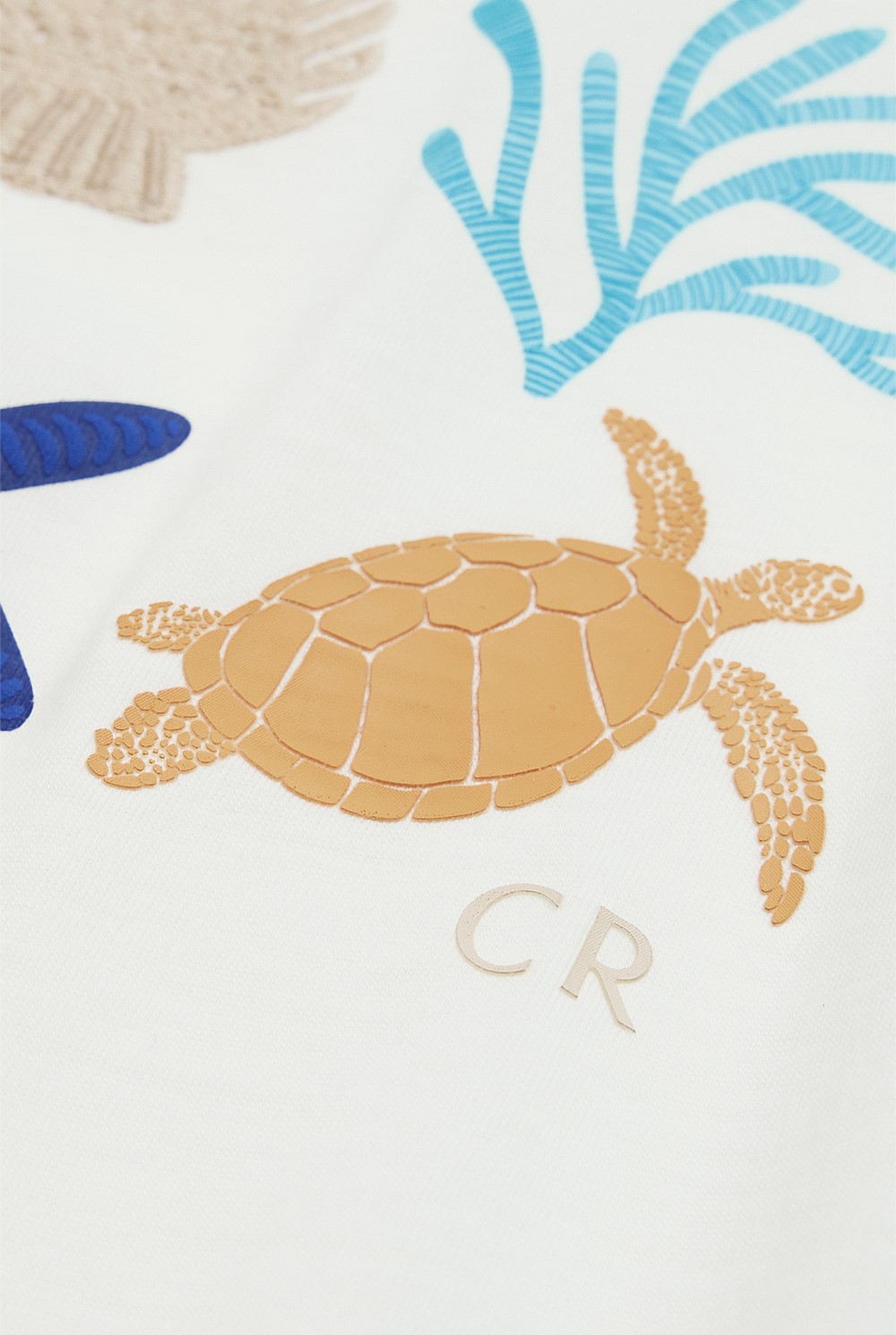 Relaxed Fit Sea Life Short Sleeve T-Shirt