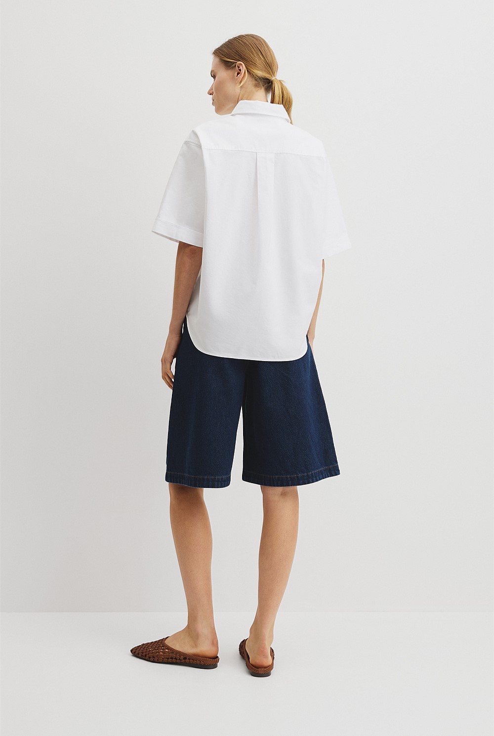 Short Sleeve Oxford Shirt