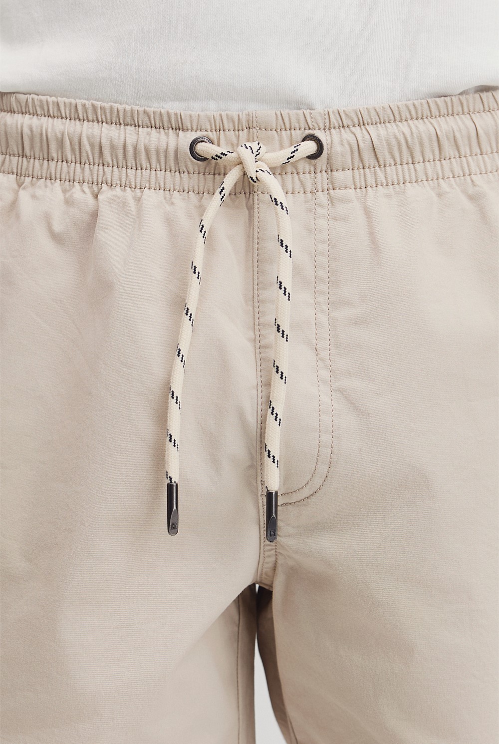 Cotton Drawcord Straight Short