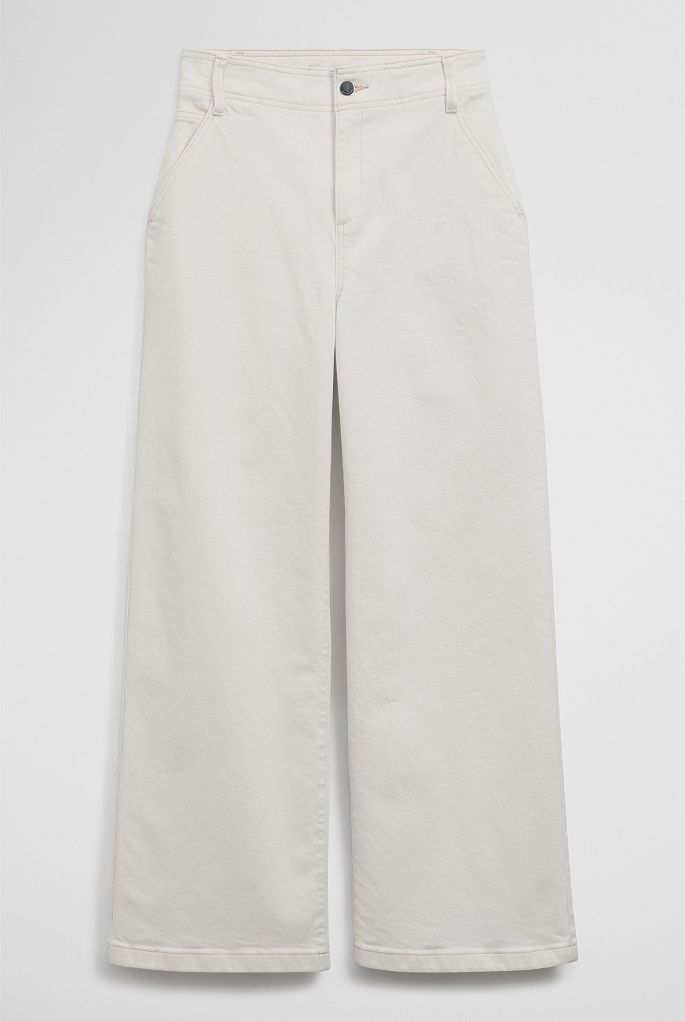 High Rise Wide Leg Jean