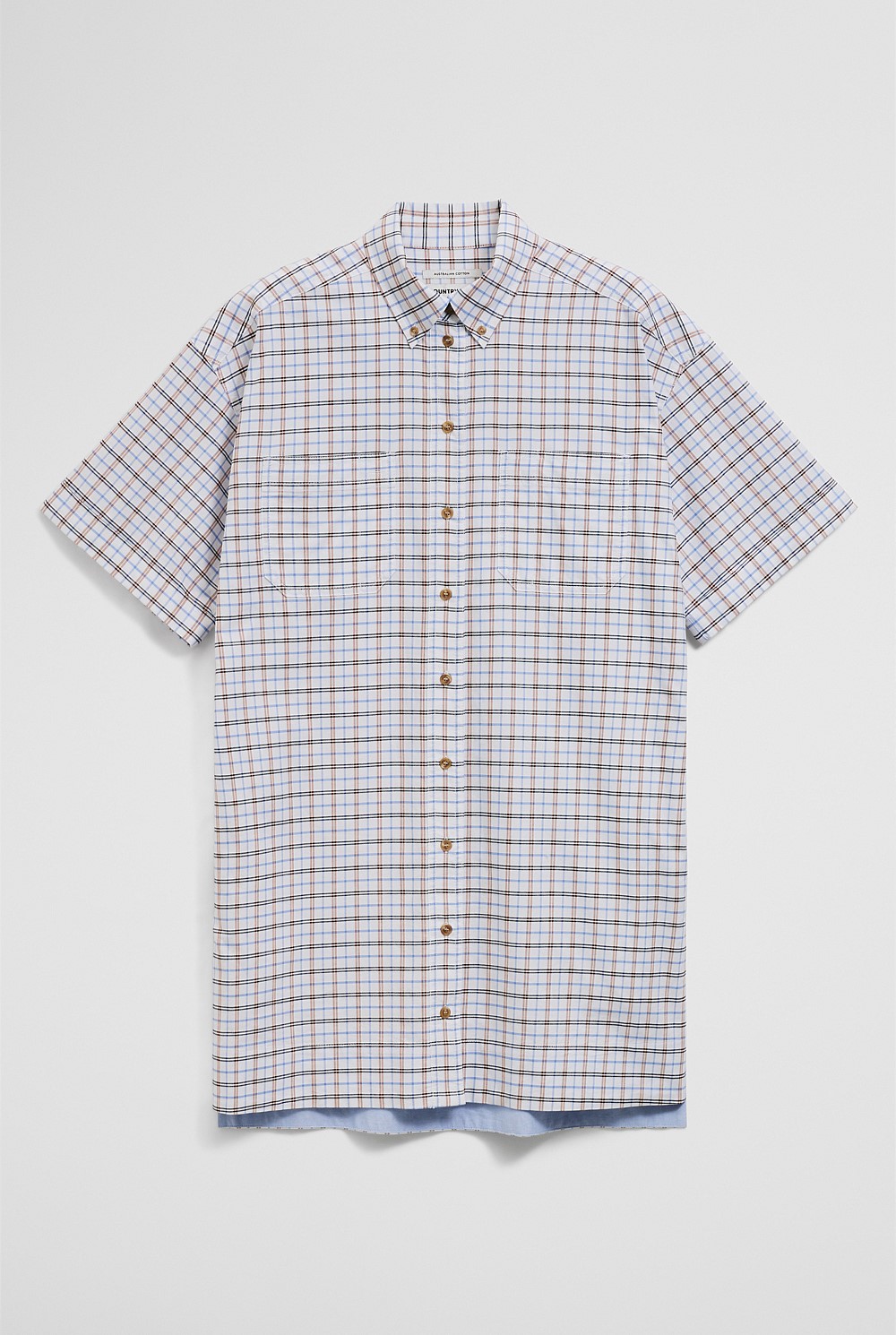 Short Sleeve Oxford Shirt Dress