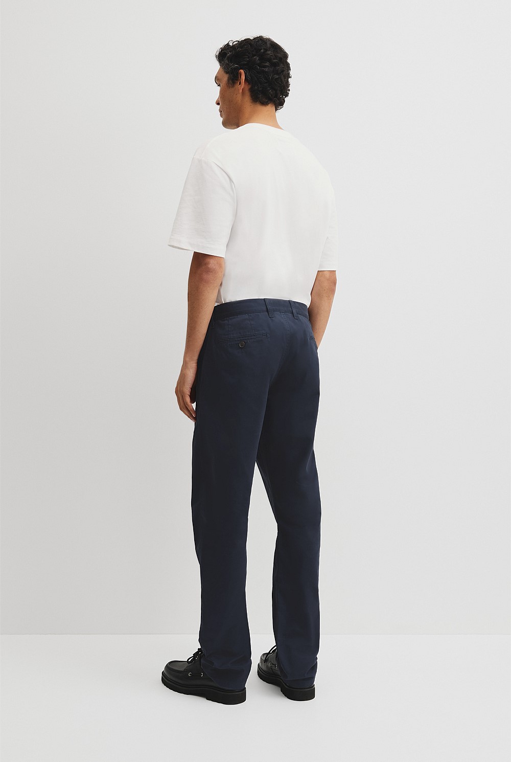 Australian Cotton Pleated Chino