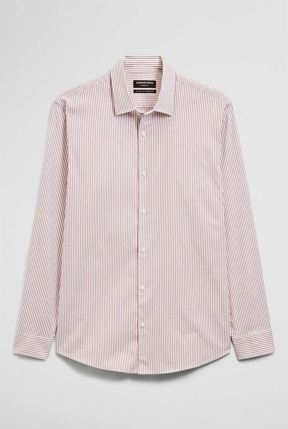 Regular Fit Cotton Stripe Shirt