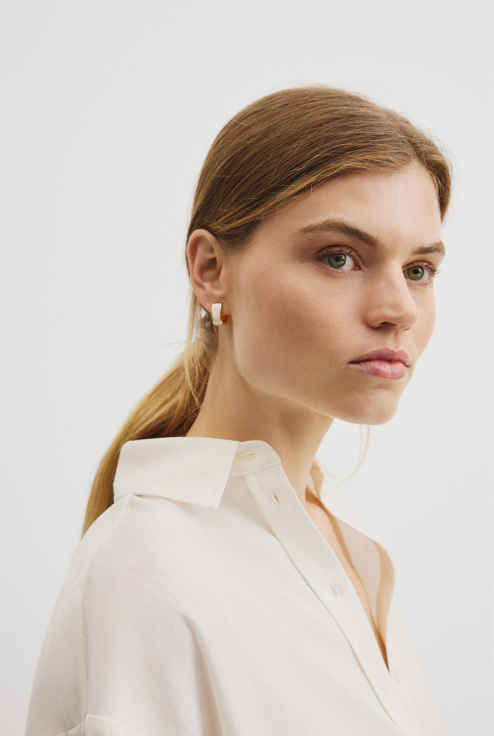 Phoebe Huggie Earring