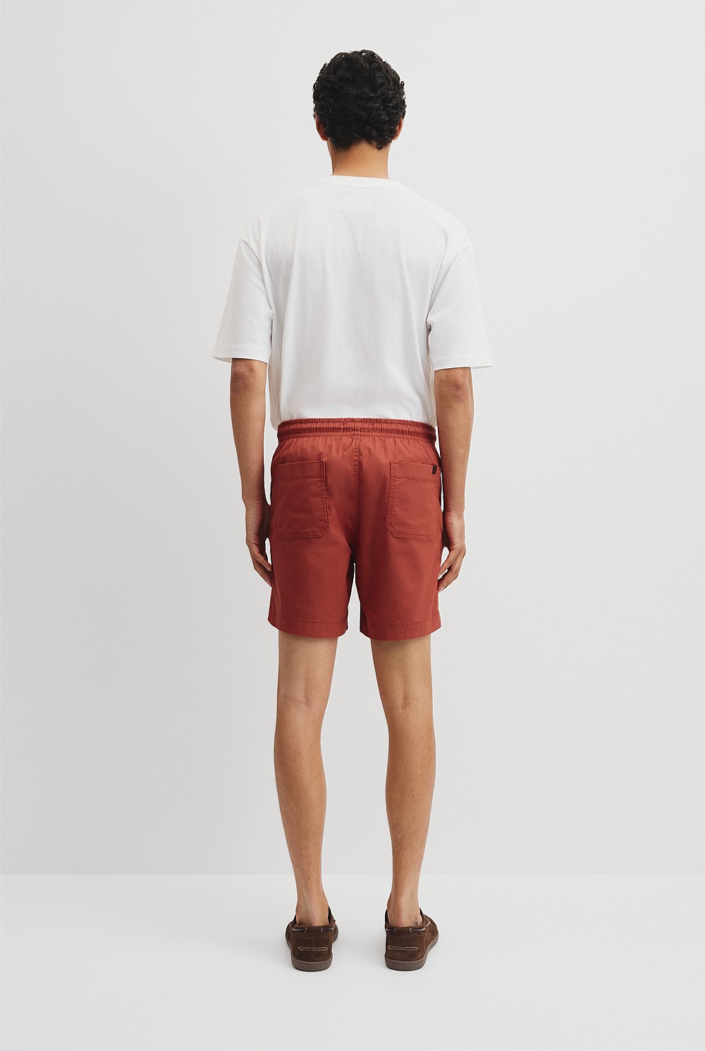 Cotton Drawcord Straight Short