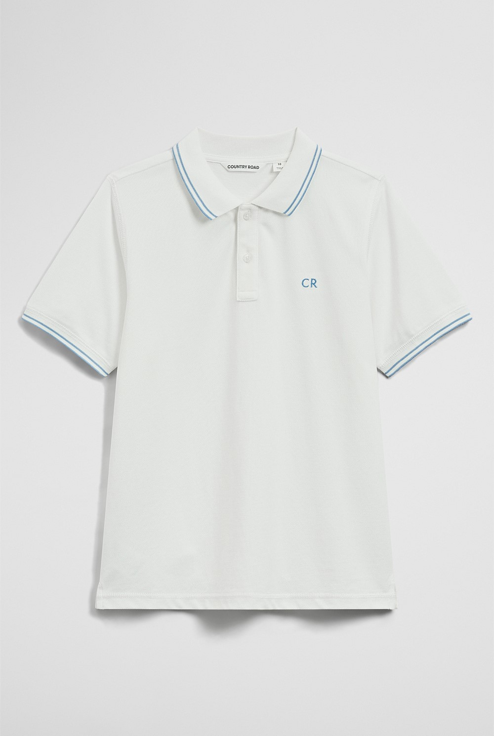 Teen Short Sleeve Logo Polo