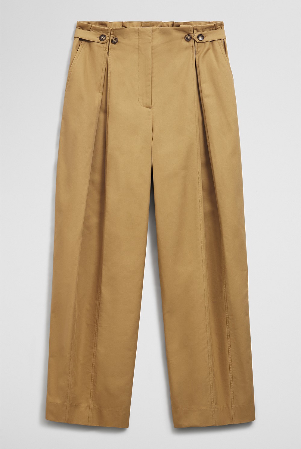 Button Tapered Pant